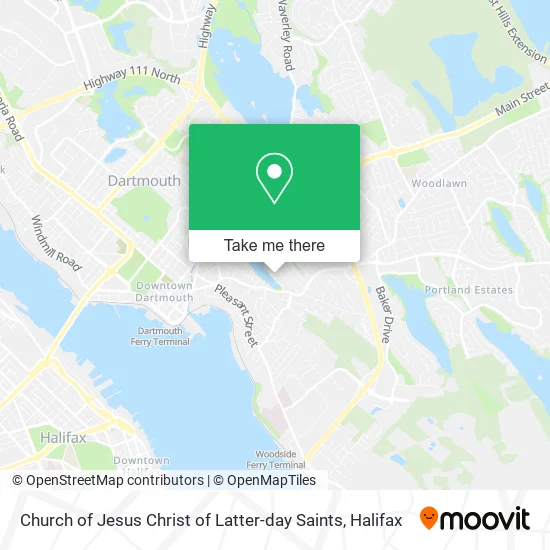 Church of Jesus Christ of Latter-day Saints map
