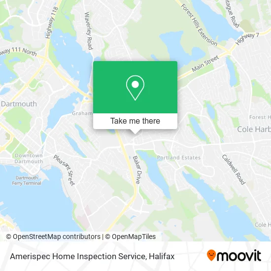 Amerispec Home Inspection Service map