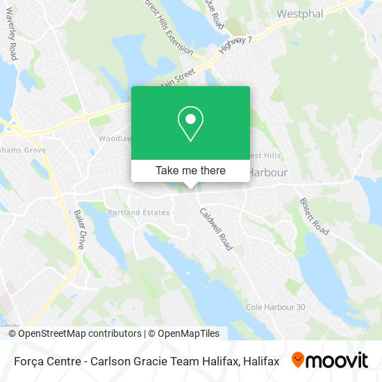 Força Centre - Carlson Gracie Team Halifax plan