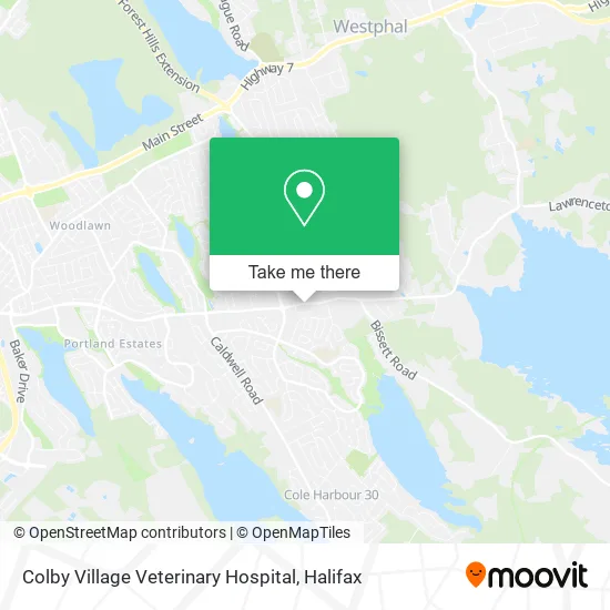 Colby Village Veterinary Hospital map