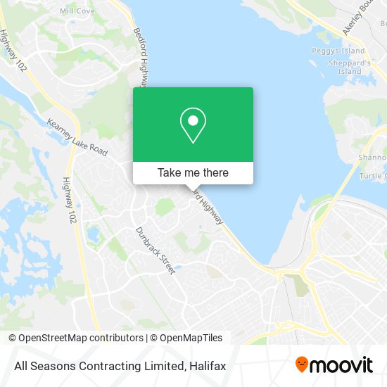 All Seasons Contracting Limited map