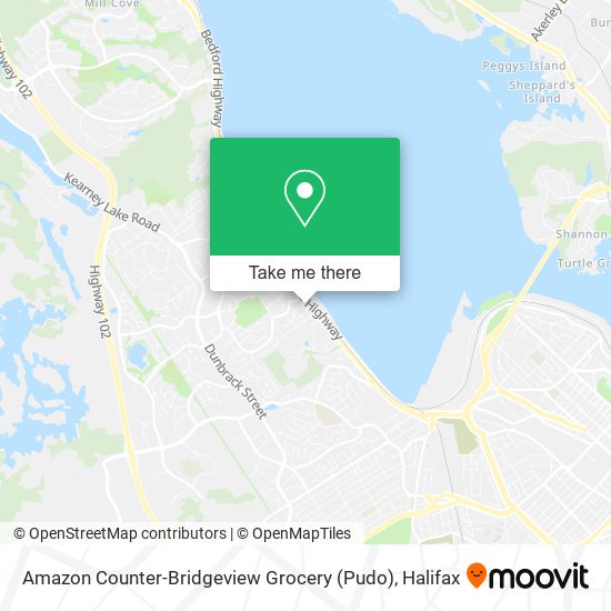 Amazon Counter-Bridgeview Grocery (Pudo) map