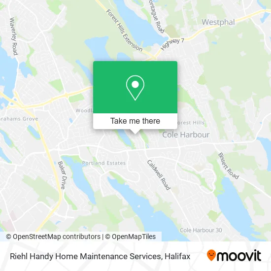 Riehl Handy Home Maintenance Services map