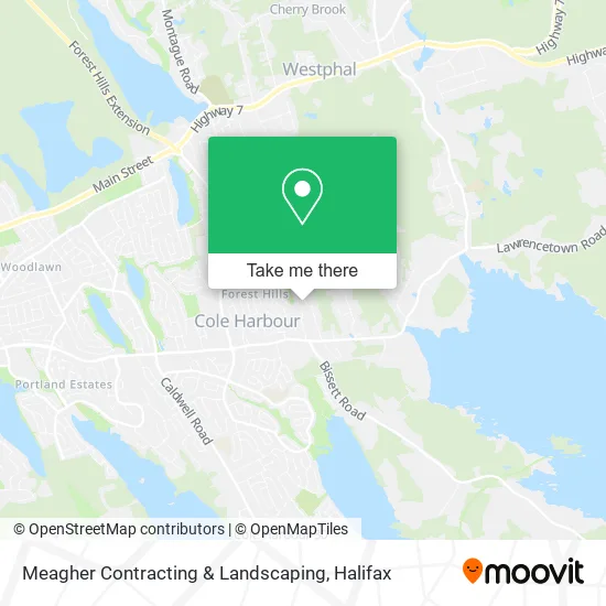 Meagher Contracting & Landscaping map