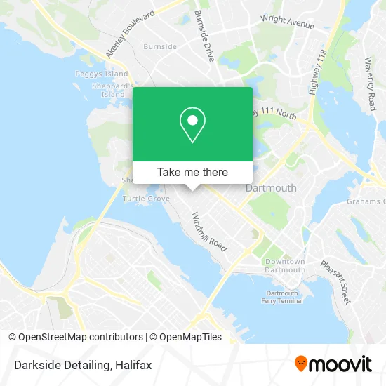 Darkside Detailing map