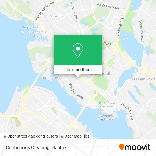 Continuous Cleaning map