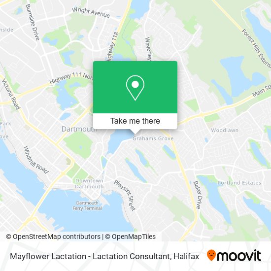 Mayflower Lactation - Lactation Consultant map
