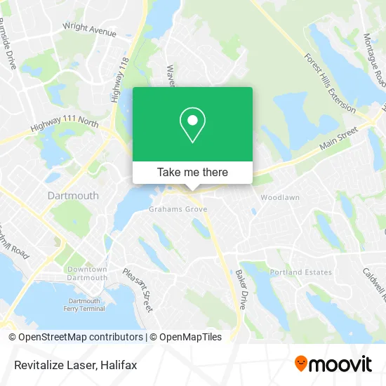 Revitalize Laser map