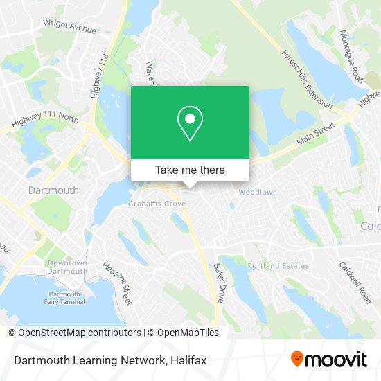 Dartmouth Learning Network map