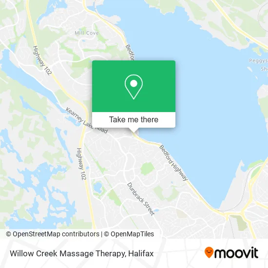 Willow Creek Massage Therapy map