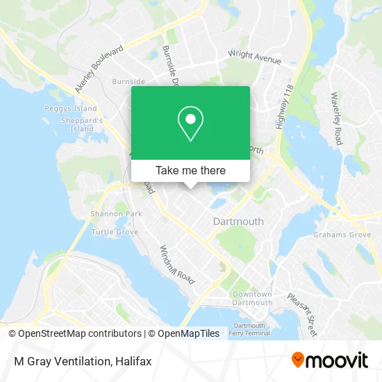 M Gray Ventilation map