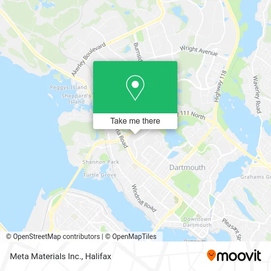 Meta Materials Inc. map