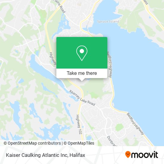 Kaiser Caulking Atlantic Inc map