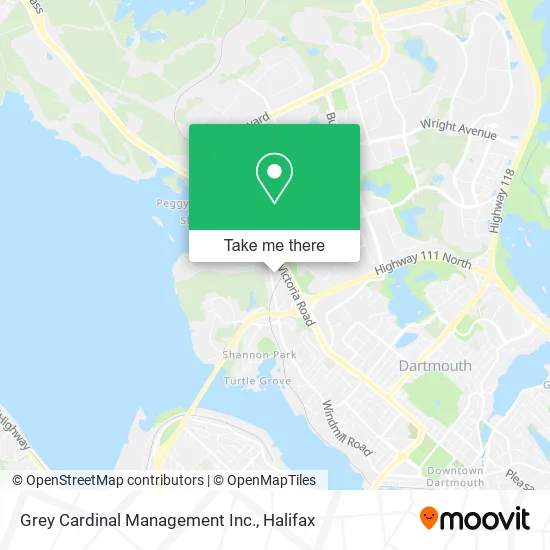 Grey Cardinal Management Inc. map