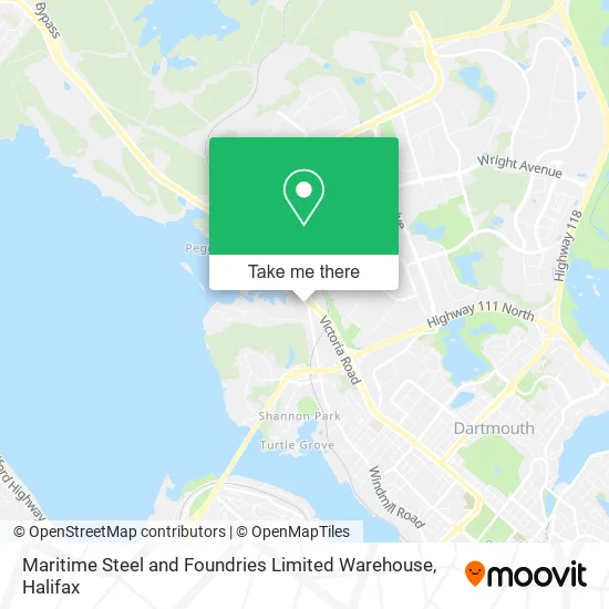 Maritime Steel and Foundries Limited Warehouse map