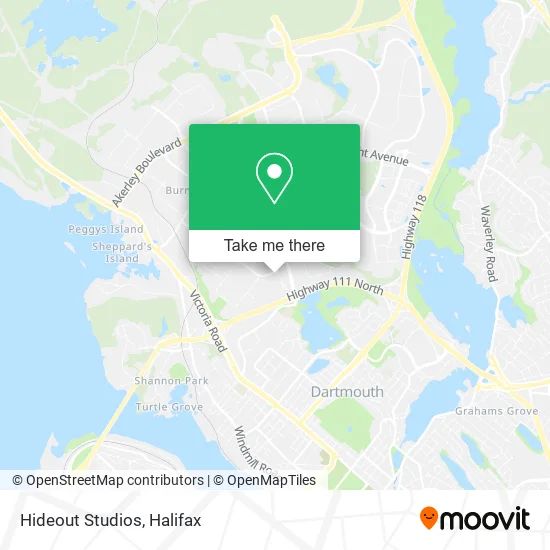Hideout Studios map