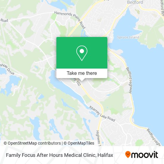 Family Focus After Hours Medical Clinic map