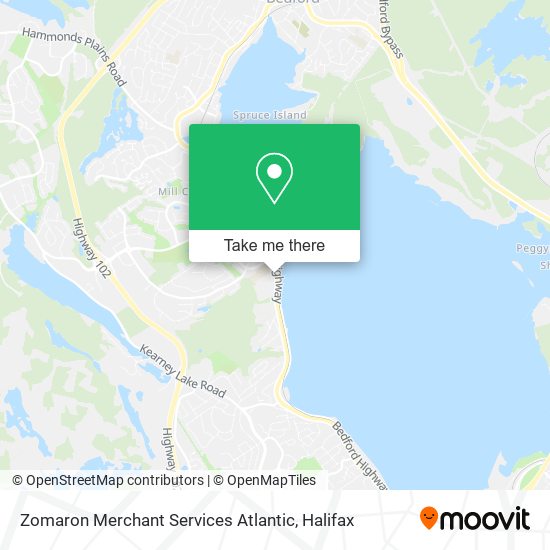 Zomaron Merchant Services Atlantic map
