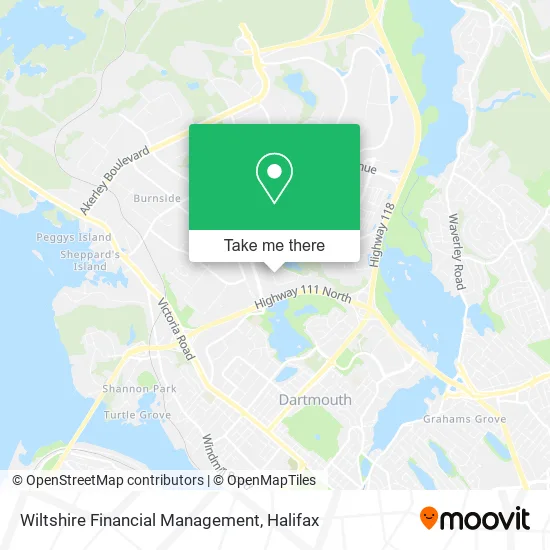 Wiltshire Financial Management map