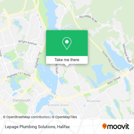 Lepage Plumbing Solutions map