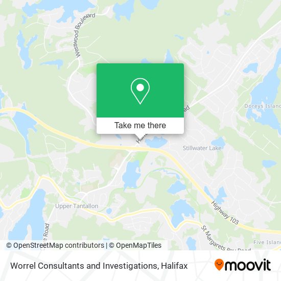 Worrel Consultants and Investigations map