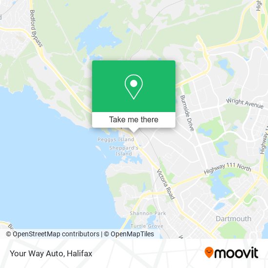 Your Way Auto map