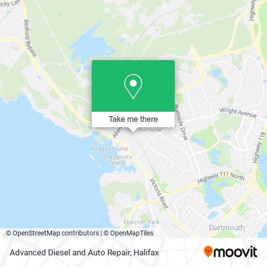 Advanced Diesel and Auto Repair map