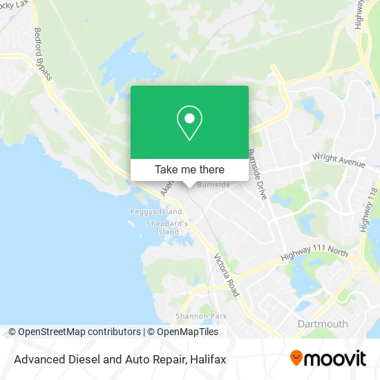 Advanced Diesel and Auto Repair map