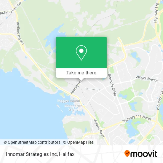 Innomar Strategies Inc map
