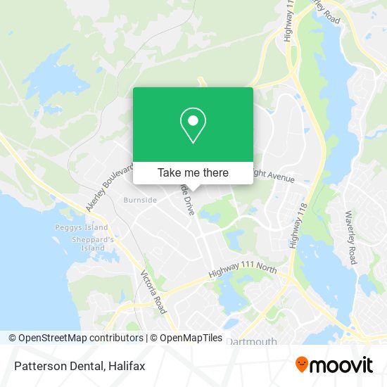 Patterson Dental map