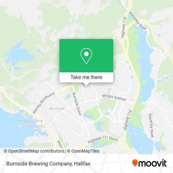 Burnside Brewing Company map