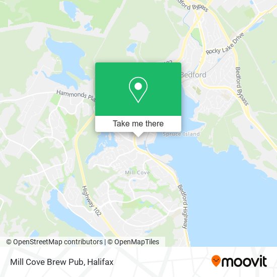 Mill Cove Brew Pub plan