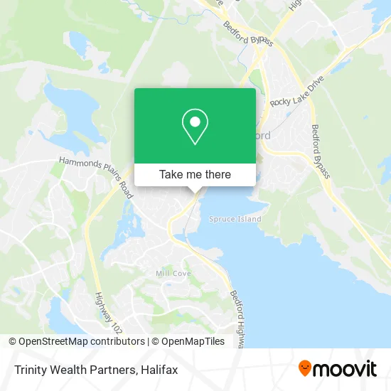 Trinity Wealth Partners map