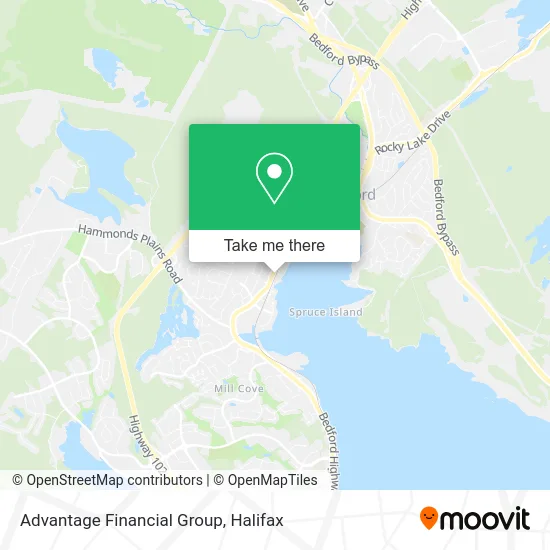 Advantage Financial Group map