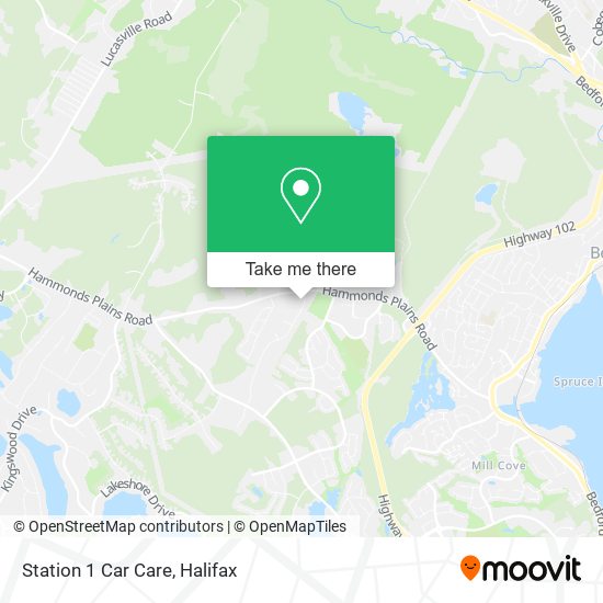 Station 1 Car Care map