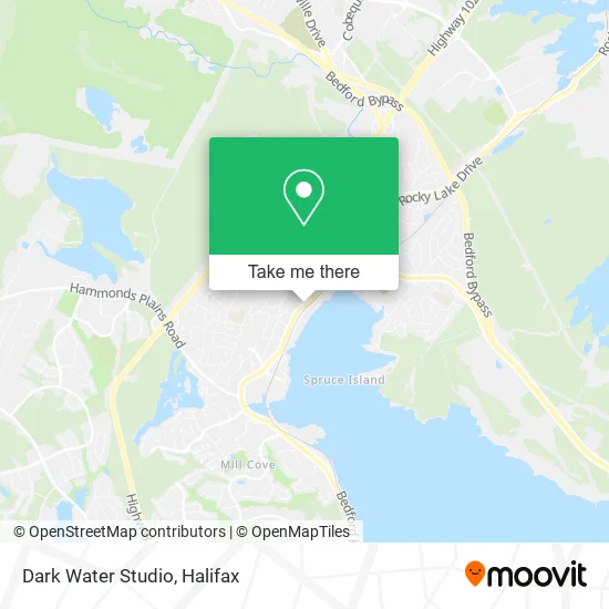 Dark Water Studio map