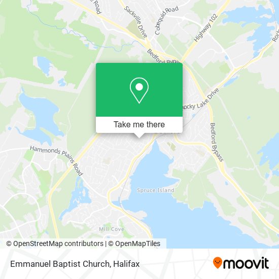 Emmanuel Baptist Church map