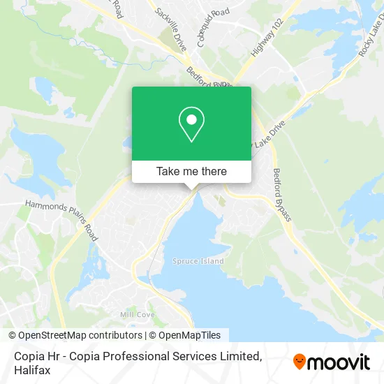 Copia Hr - Copia Professional Services Limited map