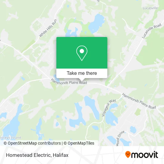 Homestead Electric map