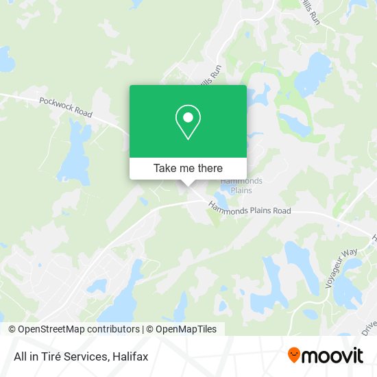 All in Tiré Services map