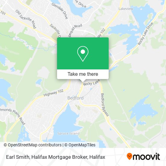 Earl Smith, Halifax Mortgage Broker map