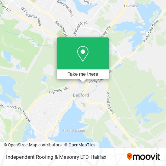Independent Roofing & Masonry LTD map