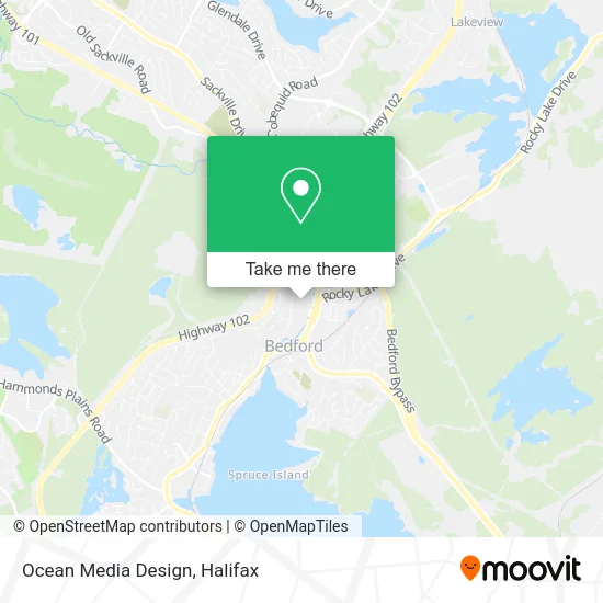 Ocean Media Design map