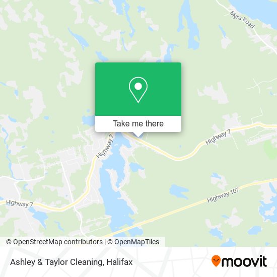 Ashley & Taylor Cleaning map