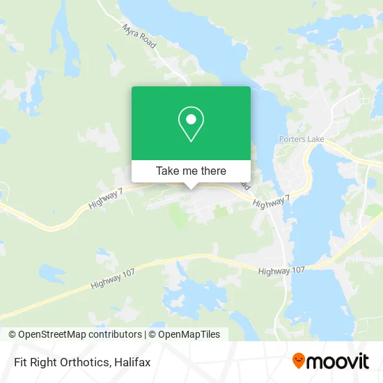 Fit Right Orthotics map