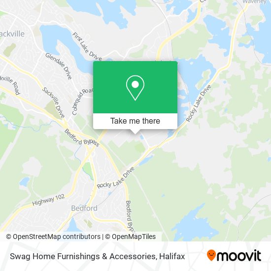 Swag Home Furnishings & Accessories map