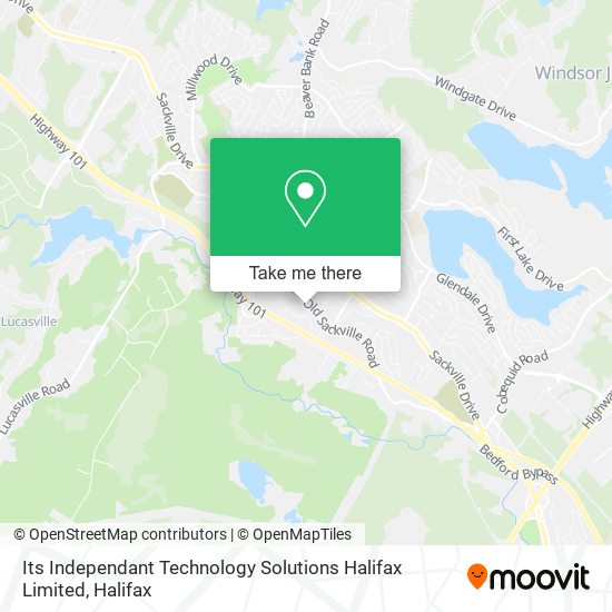 Its Independant Technology Solutions Halifax Limited map