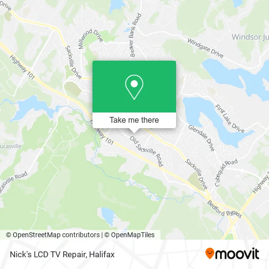 Nick's LCD TV Repair map