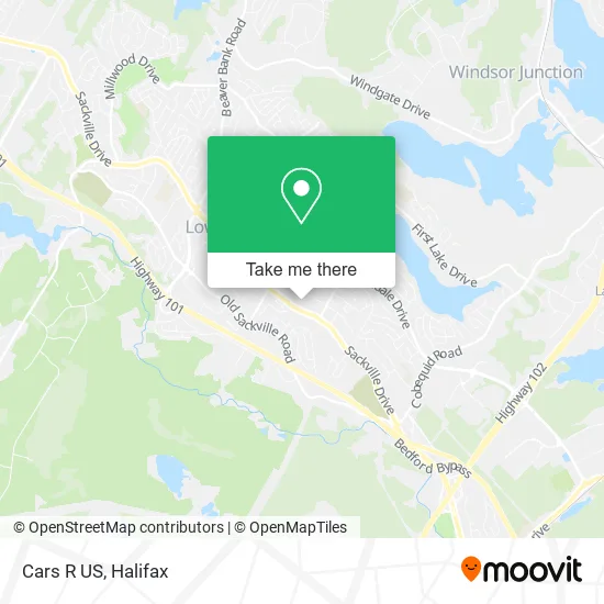 Cars R US map