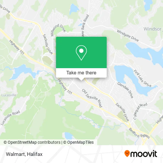 Walmart map